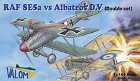 RAF SE.5a vs. Albatros D.V (Dual Combo with 2 of each kits)